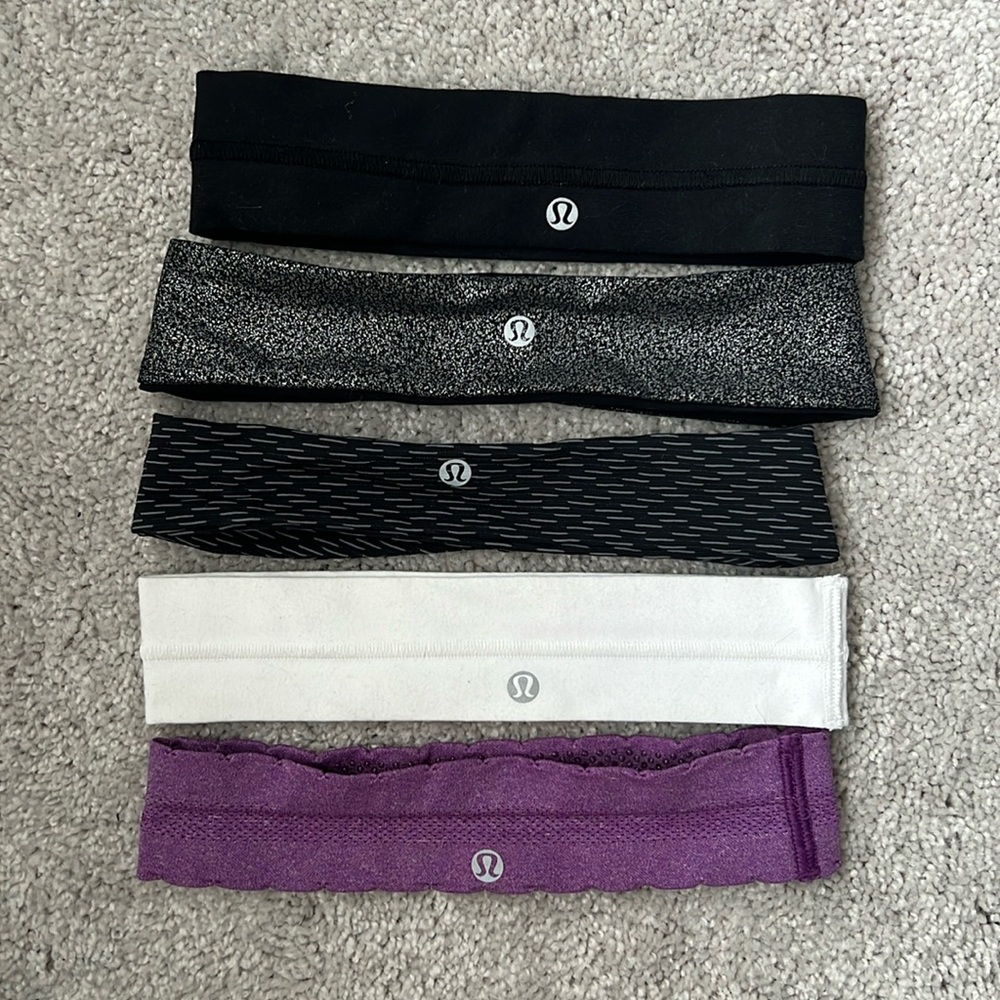 Lululemon Fly Away Tamer Headband Bundle